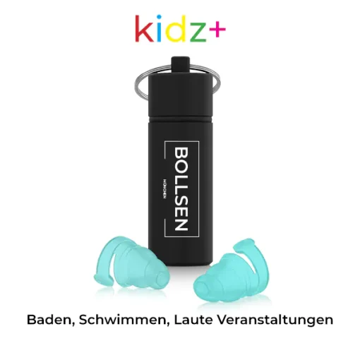 BOLLSEN Gehörschutz Kidz+ - Baden, Schwimmen, Laute Veranstaltungen