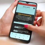 Online Ohrenmessung - AR KI Tech