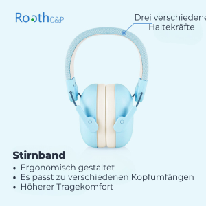 Ohrenschützer für Kinder mit Stirnband